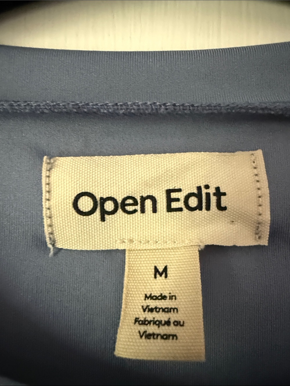 Blue Ruched Side Tee Dress - Picture 2 of 3